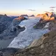 Der Gletscher Claridenfirn im Schweizer Kanton Glarus. - Bild: Matthias Huss/Glamos Gletschermessnetz/Akademie der Naturwissenschaften Schweiz (SCNAT)/dpa