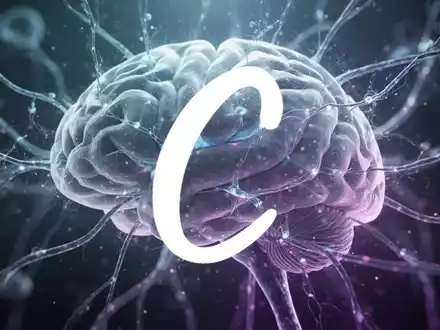 Abstrakte Darstellung von neuronalen Bahnen und Gehirnaktivität in kühlen Blau- und Violetttönen, die wissenschaftliche Forschung symbolisieren. - Foto: über boerse-global.de