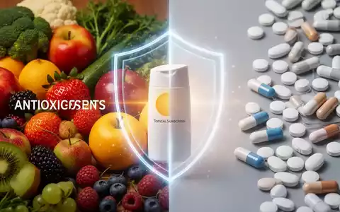 Eine visuelle Darstellung des Unterschieds zwischen natürlichen Lebensmitteln, Nahrungsergänzungsmitteln und Sonnenschutzmitteln. - Foto: über boerse-global.de