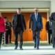 Auf diese Vier kommt es im Koalitionsausschuss an. - Bild: Michael Kappeler/dpa