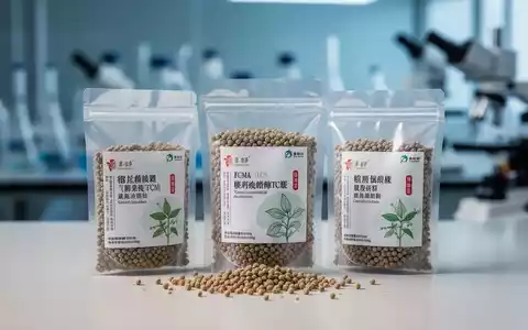 TCM-Granulate in moderner Verpackung mit einem verschwommenen Laborhintergrund, der Innovation und Tradition verbindet. - Foto: über boerse-global.de