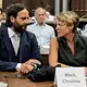 Die Angeklagte Christina Block und ihr Anwalt Ingo Bott am 60. Prozesstag. - Bild: Markus Scholz/dpa
