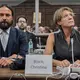 Der Zeuge wurde per Video vernommen. - Bild: Markus Scholz/dpa