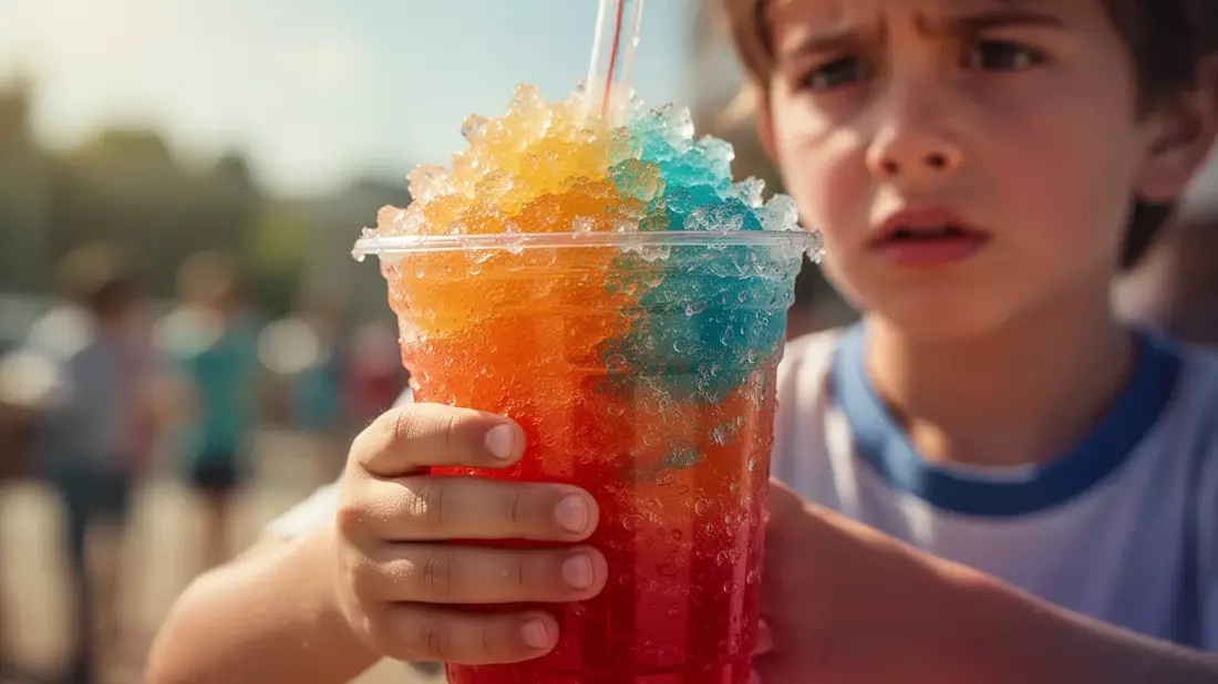 BfR warnt: Glycerin in Slush-Eis gefährdet Kinder