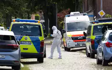 Bei Schüssen in Stade sind mehrere Menschen getötet worden. - Foto: Ulrich Perrey/dpa