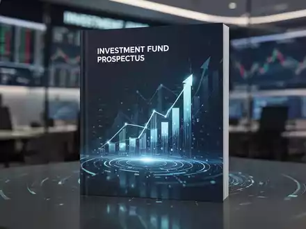 Ein stilisiertes Bild eines neuen Investmentfonds-Prospekts, der Wachstum und einen Neuanfang symbolisiert, mit einem unscharfen Bürohintergrund. - Foto: über boerse-global.de