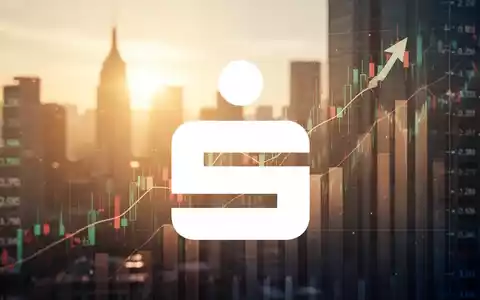Abstrakte Finanzmarktszene mit goldenem Licht, das einen subtilen Aufwärtstrend beleuchtet und Optimismus im Bankensektor widerspiegelt. - Foto: über boerse-global.de