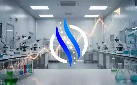 Abstrakte Darstellung des Biotechnologie- oder Pharmasektors mit positiver Marktentwicklung und Innovation. - Foto: über boerse-global.de