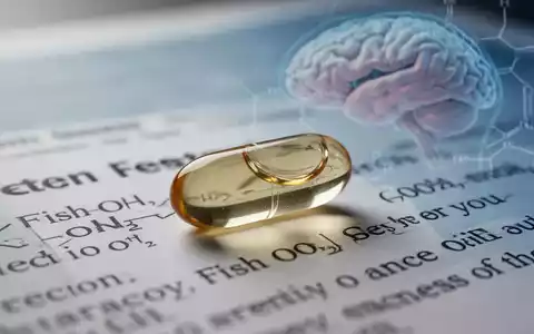 Eine Nahaufnahme einer durchsichtigen Gelkapsel, die auf einem wissenschaftlichen Forschungspapier mit unscharfem Text liegt. - Foto: ĂŒber boerse-global.de