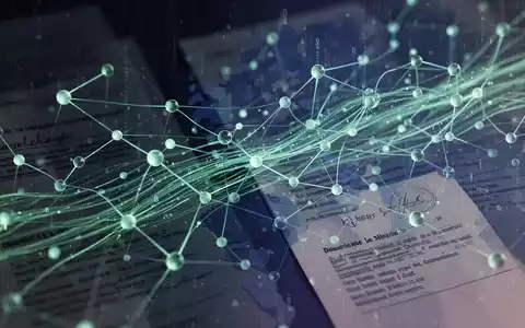 Abstrakte Darstellung von digitalen Datenflüssen und rechtlichen Dokumenten, die die Komplexität der CSRD-Umsetzung in der EU symbolisieren. - Foto: über boerse-global.de