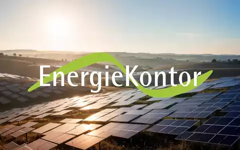 Sonnendurchflutete Landschaft mit angedeuteten Solarparks, die Wachstum und erneuerbare Energien symbolisieren. - Foto: über boerse-global.de