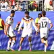 Jubelt über sein 1:1: Kai Havertz (M). - Bild: Tom Weller/dpa