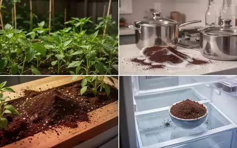 Kaffeesatz wird auf verschiedene Weisen wiederverwendet: als Dünger im Garten, als Reinigungsmittel in der Küche und zur Geruchsneutralisierung im Kühlschrank. - Foto: über boerse-global.de