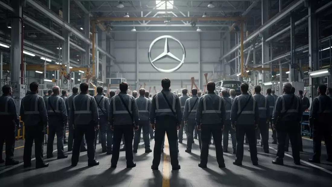 Mercedes-Benz: Proteste gegen Sparpläne und 40-Stunden-Woche