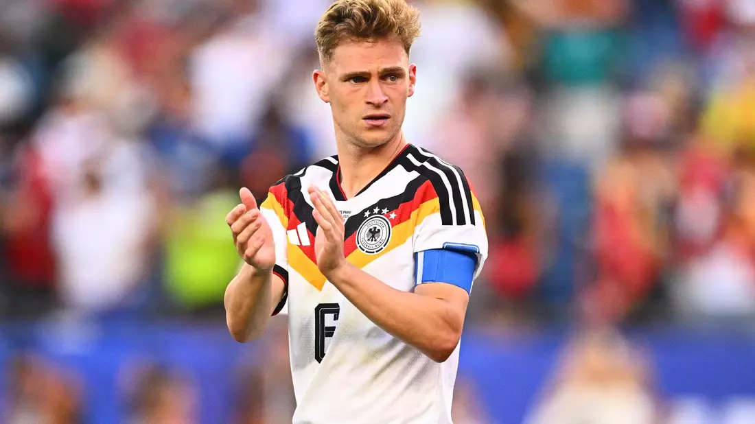 Will weiter für Deutschland spielen: Kapitän Kimmich. - Bild: Tom Weller/dpa