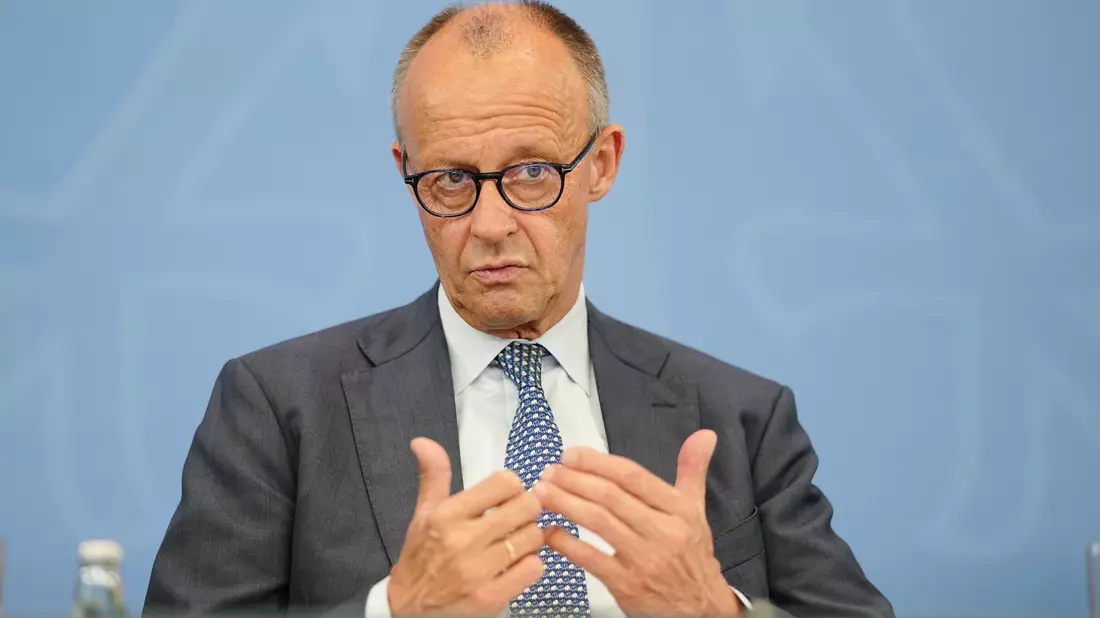 CDU-Chef Friedrich Merz hat sich im Wahlkampf für den Umbau des Bürgergelds eingesetzt. (Archivbild) - Bild: Kay Nietfeld/dpa