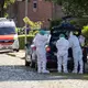 Sechs Menschen werden in Stade erschossen, weitere Verletzte gibt es aber - anders als zunächst berichtet - nicht. - Bild: Ulrich Perrey/dpa