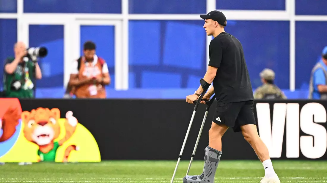 Nico Schlotterbecks Ausfall war eine herbe Schwächung für die DFB-Elf.  - Bild: Tom Weller/dpa