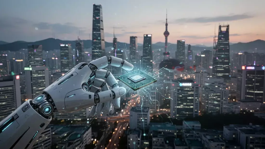 Südkoreas Billionen-Dollar-Plan: Chips, KI und Roboter