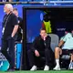 Rudi Völler und Julian Nagelsmann sind fassungslos nach dem WM-Aus. - Bild: Tom Weller/dpa