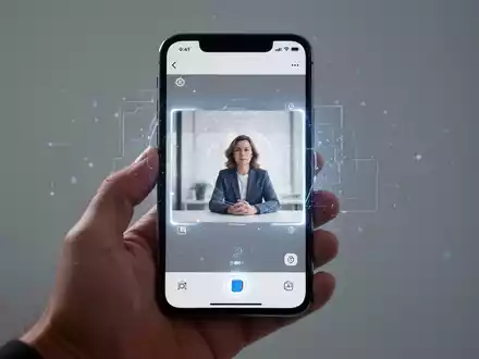 Eine Hand hält ein iPhone, das auf dem Bildschirm die Extraktion eines Videobildes in ein Standfoto zeigt, als Illustration neuer Softwarefunktionen. - Foto: über boerse-global.de