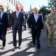 Pistorius mit Amtskollegen in Valga. - Bild: Bernd von Jutrczenka/dpa