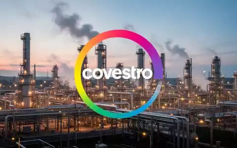 Eine weitläufige, moderne Chemieanlage bei Dämmerung mit leuchtenden Rohrleitungen und aufsteigendem Dampf, die industrielle Innovation darstellt. - Foto: über boerse-global.de