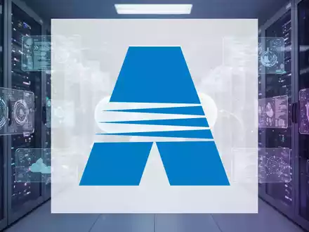Abstrakte Darstellung digitaler Integration und Cloud Computing mit leuchtenden Datenpfaden in einem futuristischen Rechenzentrum. Stimmung: innovativ, vernetzt. - Foto: über boerse-global.de