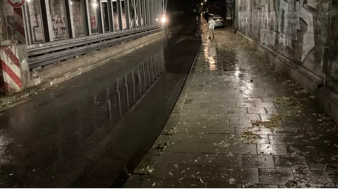 FW-M: Unwetter über München - Bilanz der Feuerwehr (Stadtgebiet) - Bild: presseportal.de