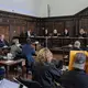 Es ist der zweite Tag der Videovernehmung im Landgericht Hamburg. - Bild: Markus Scholz/dpa