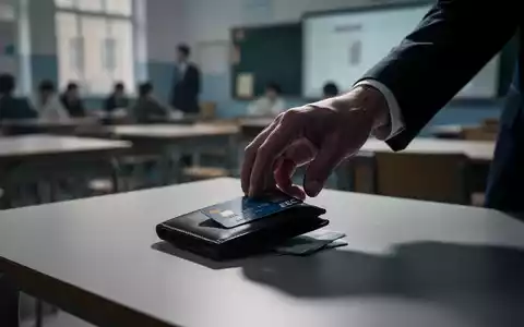 Eine Hand greift nach einer EC-Karte und einem Portemonnaie, verschwommener Hintergrund deutet auf einen Diebstahl hin. - Foto: über boerse-global.de