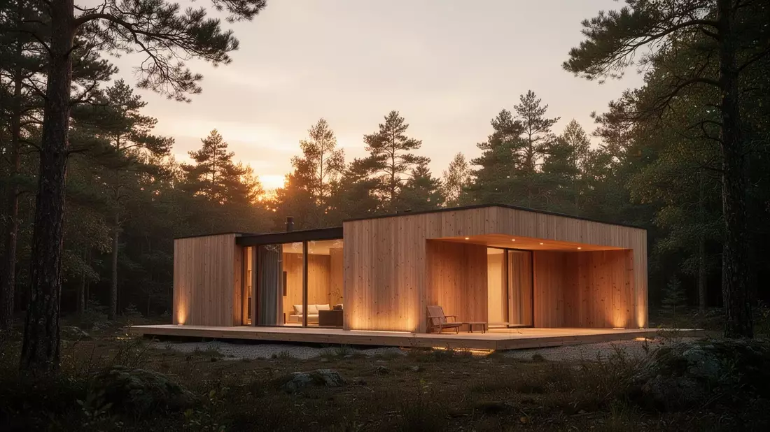 Holzbau-Trend: Zirkuläres Bauen und minimalistisches Wohnen im Aufwind