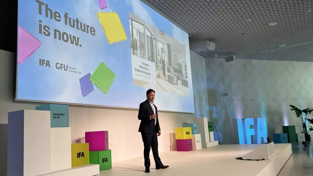Miele auf dem IFA Kick-Off 2026: The Future is Now - Wie Zukunftstrends zu konkreten Alltagshelfern werden - Bild: presseportal.de