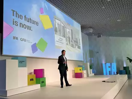 Miele auf dem IFA Kick-Off 2026: The Future is Now - Wie Zukunftstrends zu konkreten Alltagshelfern werden - Foto: presseportal.de