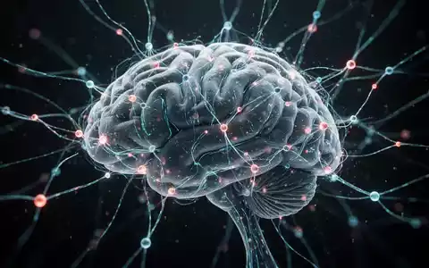 Ein abstraktes Bild, das ein Gehirn als leuchtendes neuronales Netzwerk auf einem dunklen Hintergrund darstellt. - Foto: über boerse-global.de