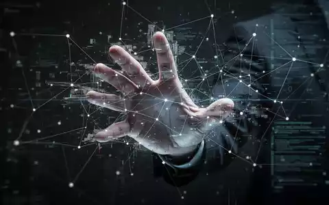 Stilisierte Hand mit digitaler Überlagerung, die auf einen glitchartigen Bildschirm zu greift, symbolisiert Sicherheitsumgehung im Bot-Schutz. - Foto: über boerse-global.de