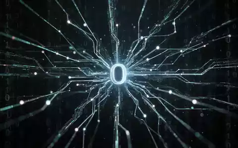 Abstrakte Darstellung von Cyberangriffen auf ein digitales Netzwerk, das Oracle symbolisiert. - Foto: über boerse-global.de