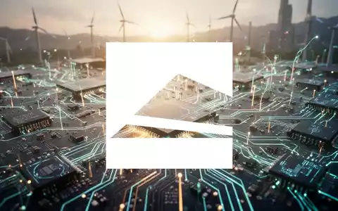 Abstrakte Darstellung von Halbleitertechnologie und Investitionen in erneuerbare Energien, mit mikrochips und Schaltungen im Sonnenlicht. - Foto: über boerse-global.de