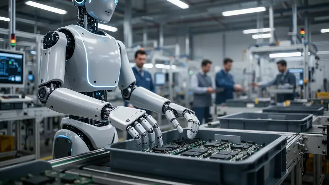Humanoide Roboter erobern die Industrie: BMW, CATL & Co. starten Regelbetrieb