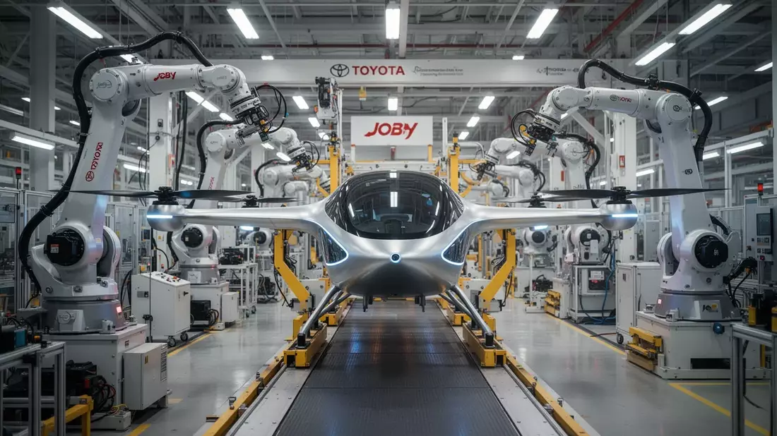 Toyota und Joby Aviation starten Joint Venture für E-Flugtaxi-Produktion
