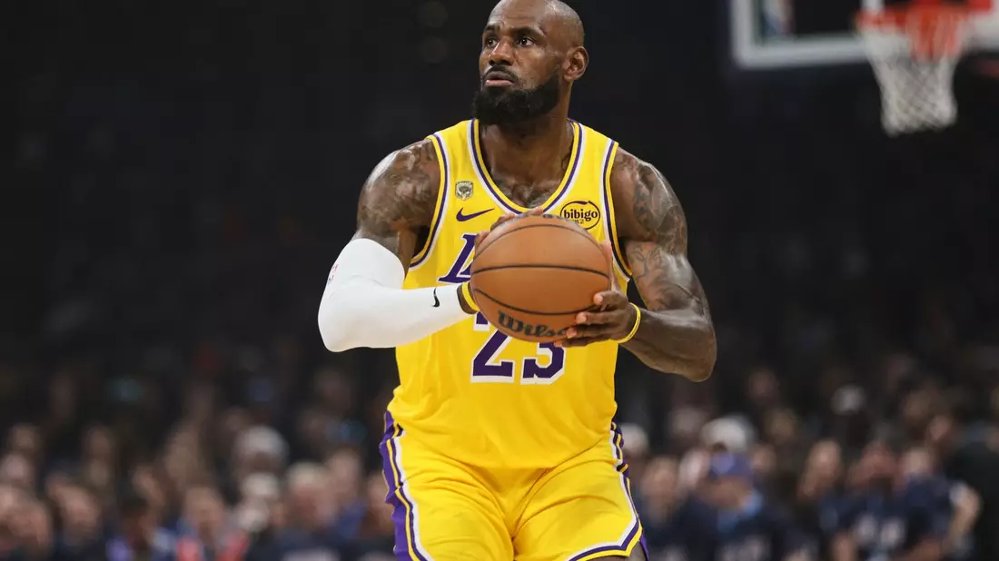 LeBron James' Zeit bei den Lakers scheint vorbei. (Archivbild) - Bild: Nate Billings/AP/dpa