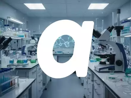 Abstrakte Darstellung des Biotechnologie- und Pharmasektors mit Fokus auf Forschung und Entwicklung. - Foto: ĂĽber boerse-global.de