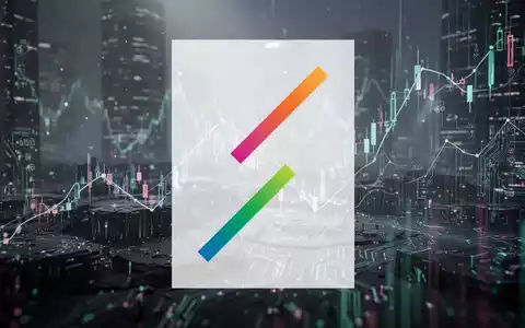 Abstrakte Darstellung des Technologiesektors, die Marktvolatilität und sinkende Kurse durch diffuse Beleuchtung und dynamische Formen darstellt. - Foto: über boerse-global.de