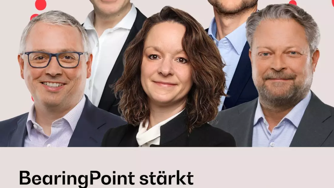 BearingPoint stärkt Partnerteam in Deutschland mit fünf Beförderungen - Bild: presseportal.de