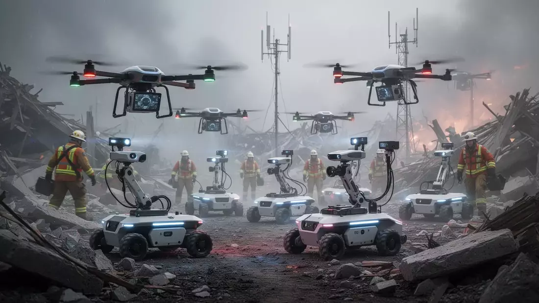 KI und Robotik: Neue Ära für Katastrophenhilfe und Sicherheit