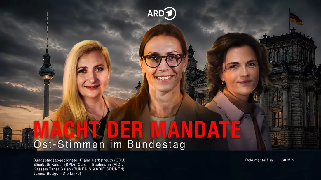 MDR-Doku „Macht der Mandate – Ost-Stimmen im Bundestag“ zeigt, was aus Interessen der Wählerinnen und Wählern wird - Bild: presseportal.de