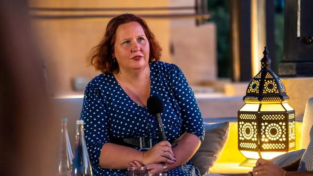 Christine Dawood bei „DAS! Rote Sofa“: Erstes deutsches TV-Interview nach der „Titan“-Tragödie - Bild: presseportal.de