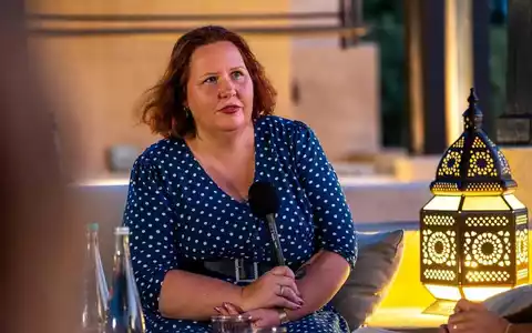 Christine Dawood bei „DAS! Rote Sofa“: Erstes deutsches TV-Interview nach der „Titan“-Tragödie - Foto: presseportal.de