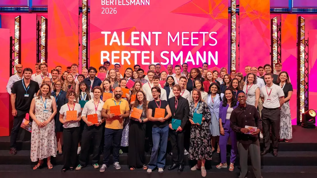 Talent Meets Bertelsmann: Internationale Talente entwickeln Zukunftsideen in Berlin - Bild: presseportal.de