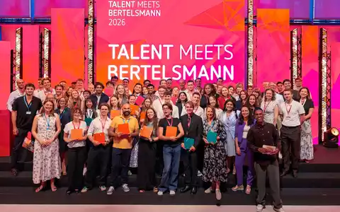Talent Meets Bertelsmann: Internationale Talente entwickeln Zukunftsideen in Berlin - Foto: presseportal.de